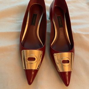 Coach kitten heel shoes